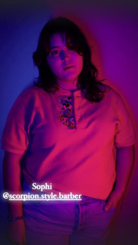 Sophi, barber at House of Fades