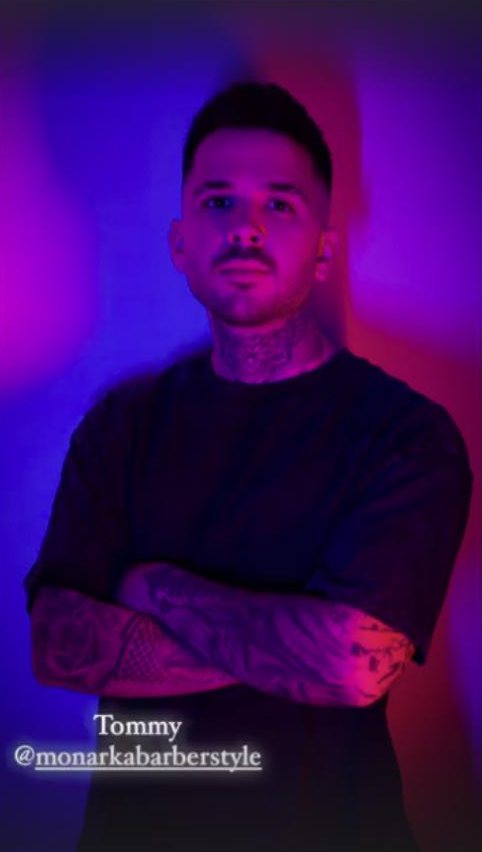 Tommy, barber at House of Fades